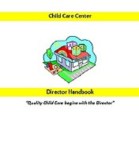 cover page for Director&nbsp;handbook