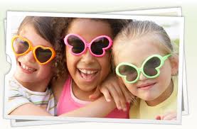 kids with sunglasses