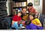 family reading